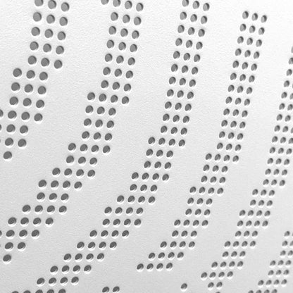 URUNI Metal Wall Art, Metal Pegboard Panels Wall Decor